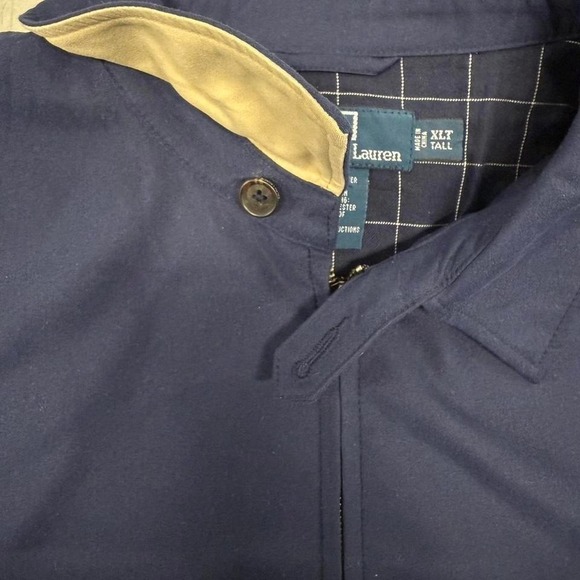 Vintage polo Harrington zip up jacket size XL ralph lauren preppy - Picture 5 of 7